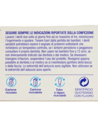 Sensodyne Dentifricio - 75ml - Fresh Cleaning - Con Tripla Azione Di Pulizia